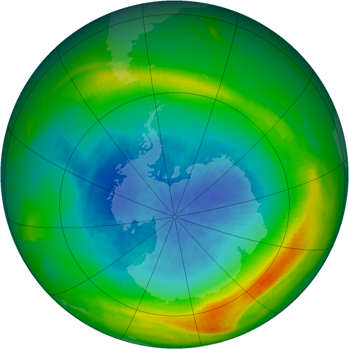 Ozone Map 1981-10-01